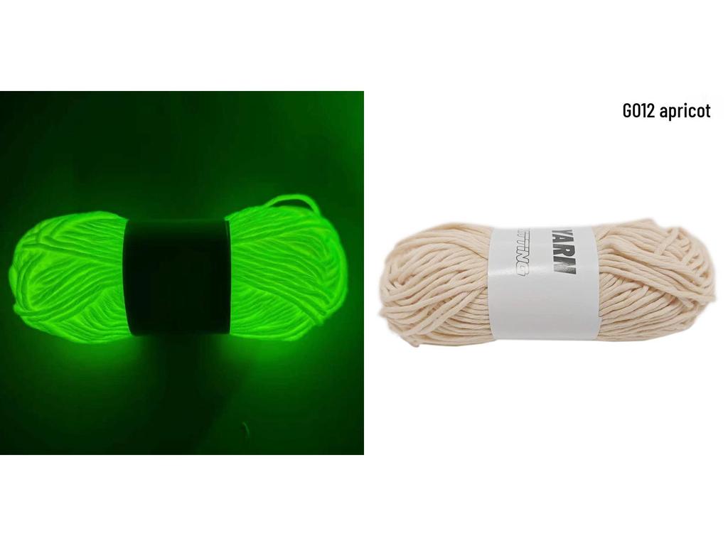 Leuchtendes 2mm geflochtenes Garn zum Häkeln & für DIY-Projekte