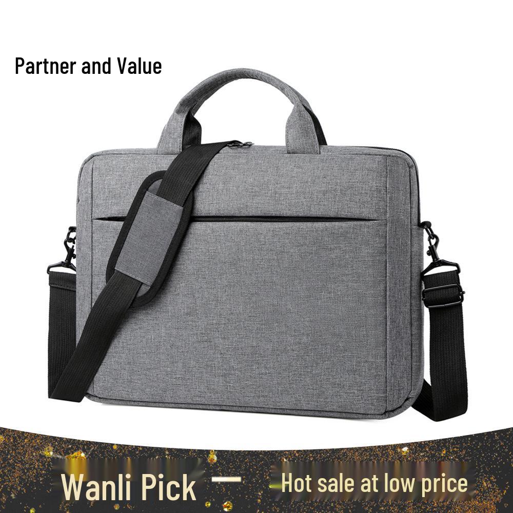 Herren Business Aktentasche: Handtasche, Schulter- & Laptoptasche (14/15 Zoll) mit Logoanpassung