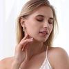 New Style Earrings - Fashionable and Simple Drop Earrings. Elegant and Versatile Gold-plated Smooth Surface Drop Earrings.