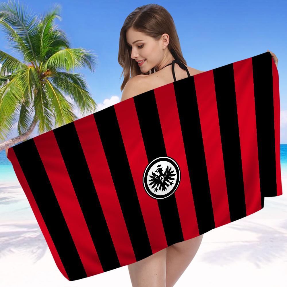 Fotbalový klub E-Eintracht F-Frankfurt Mikrovláknová plážová osuška Absorpční Rychleschnoucí Měkká Jógová Plavecká Rekreační Lezecká osuška