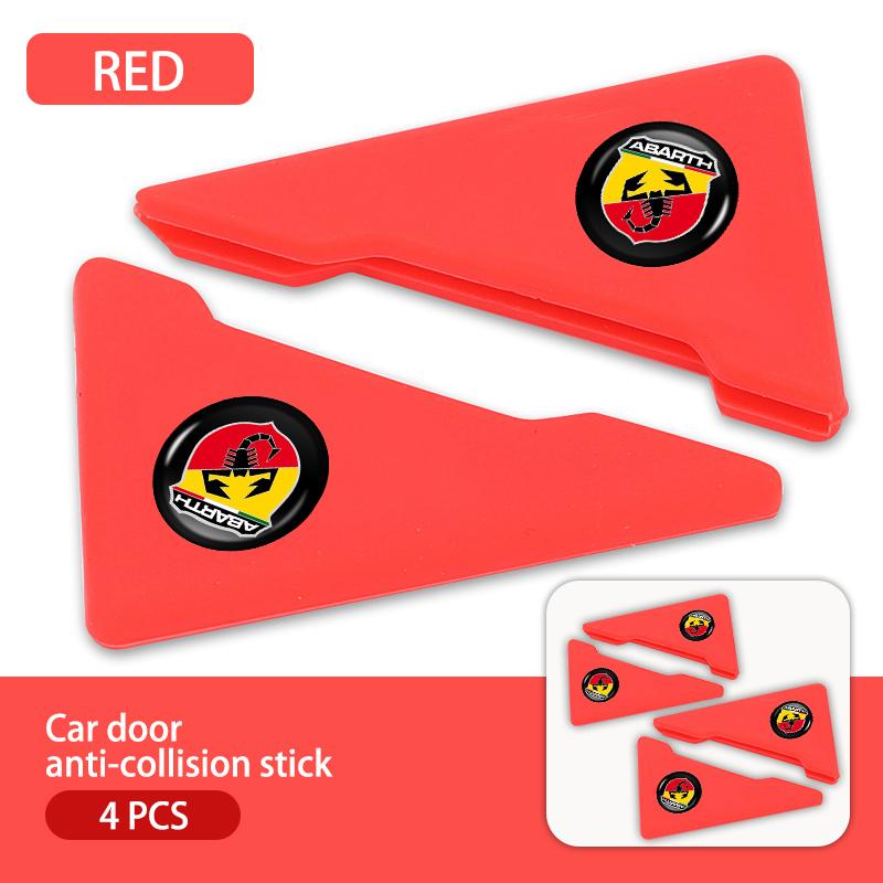Car Door Corner Protective Anti-Collision Strip Silicon For Abarth Fiat Grande Punto Tipo Stilo Ducato Palio 500x