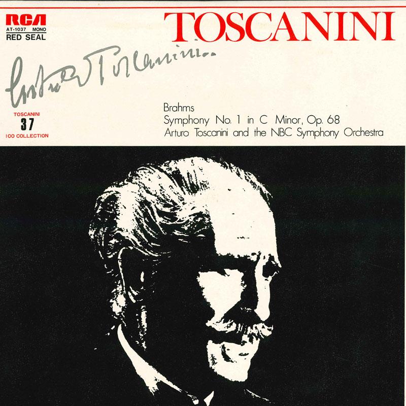 

LP Record ARTURO TOSCANINI Brahms Symphony No1 In C Minor Op 6 AT1037 RCA Japan Classical Used