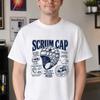Funny Scrum Cap Shirt - Retro Rugby Gift - Sarcastic Scrum Cap Clothing