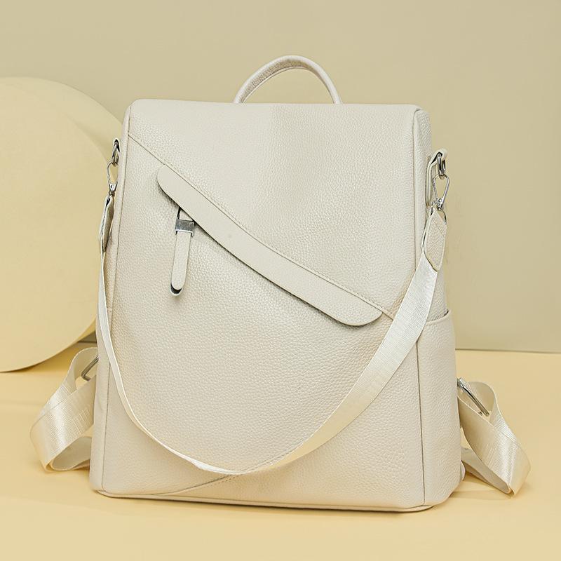 Rucsac Femei Nou Cusături Modă Navetă Timp Liber Diagonală Versatil Capacitate Mare Antifurt Rucsac de Călătorie