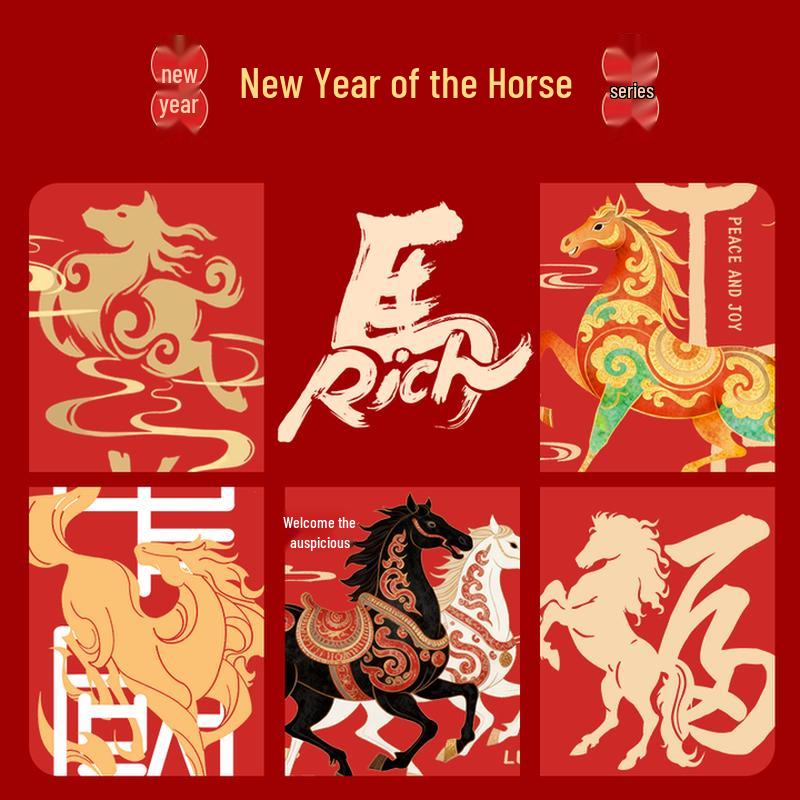 Jeanswest Club Men's Wine Red Year of the Horse Lamb Fleece Pullover