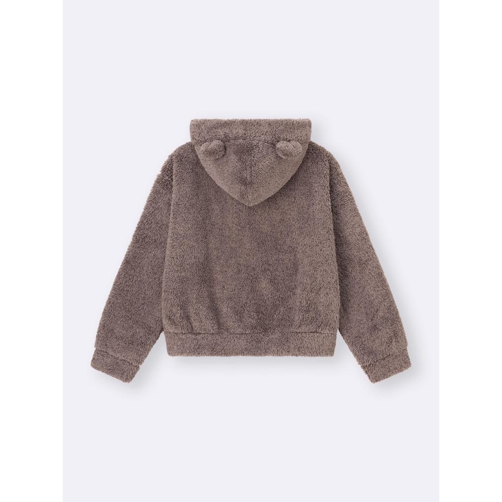 Gu By Uniqlo Marshmallow Full Zip Parka  Bear 