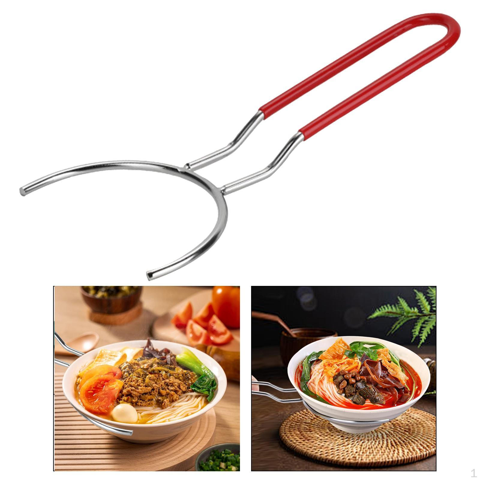 

Держатель для тарелок и мисок, кухонный гаджет многоцелевой 201 нержавеющая сталь вилка для духовки S