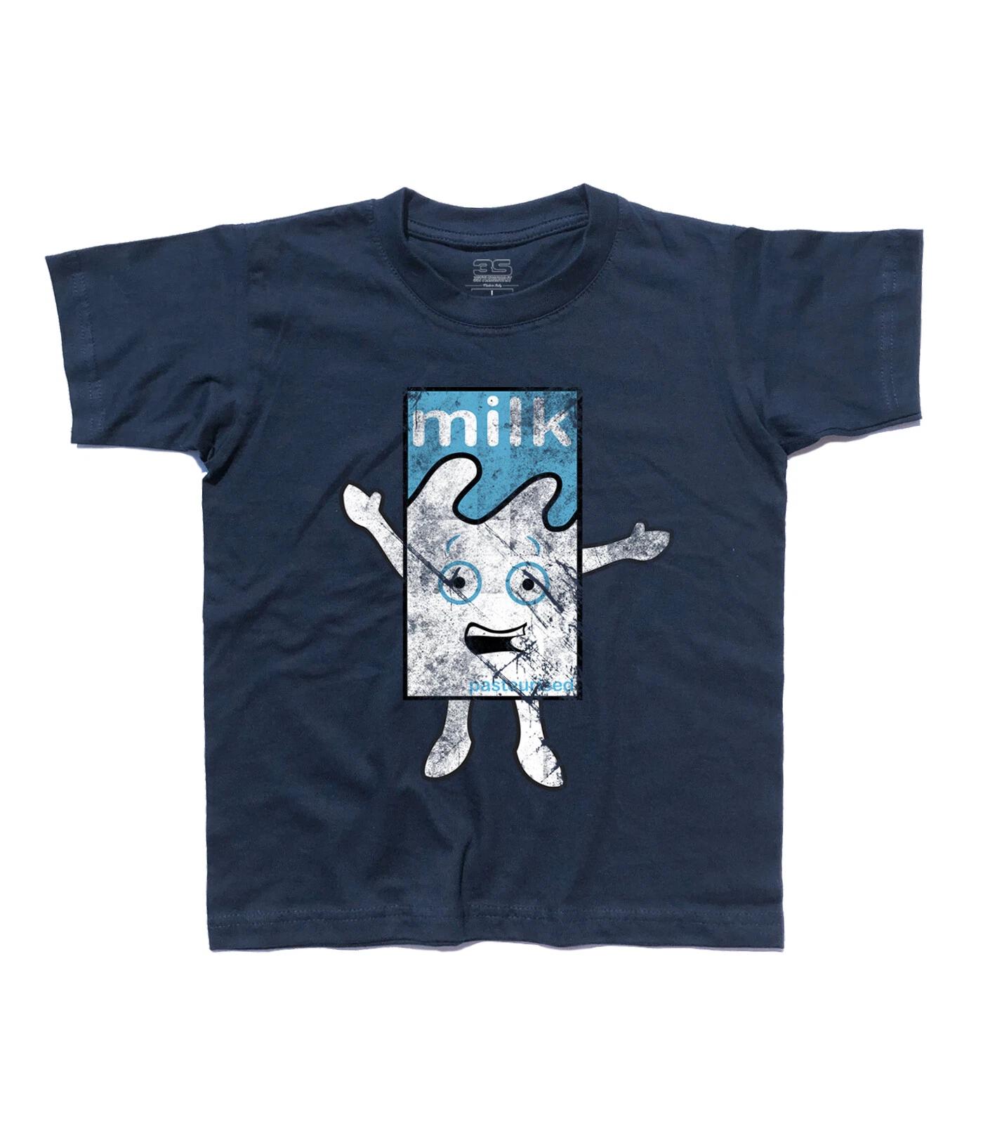 T-Shirt Child Milky Milk Dance Coffee And TV 160