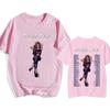 Shakira Tshirt Famous Singer Graphic Printing Teeshirt Cotton High Quality Soft Tshirts Short Sleeve Spring Summer  Tees Tops