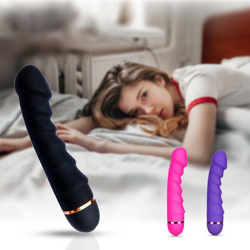 Wave Vibrating Rod G-spot Massager Silicone AV Rod Women's Self-Pleasuring Adult Sex Toy