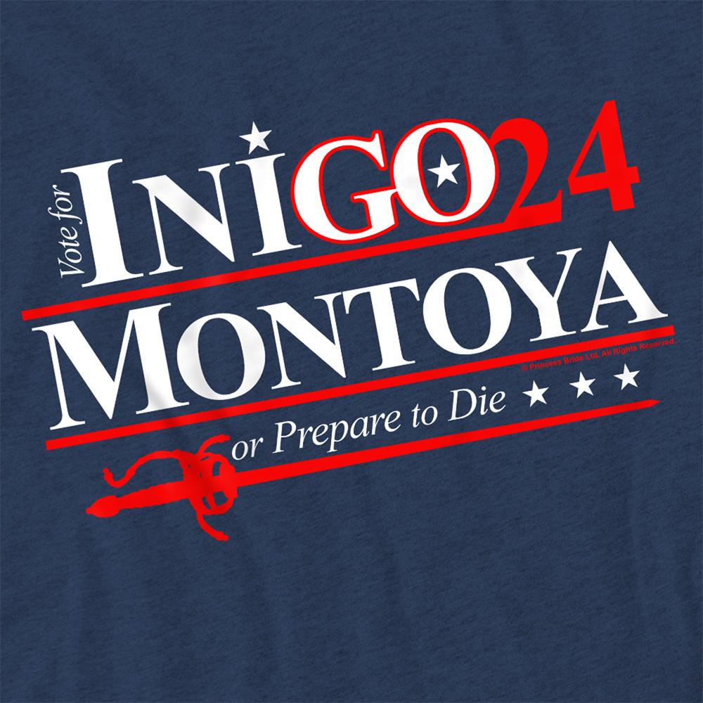 The Princess Bride Unisex Adult Inigo Montoya for President 24 T-Shirt