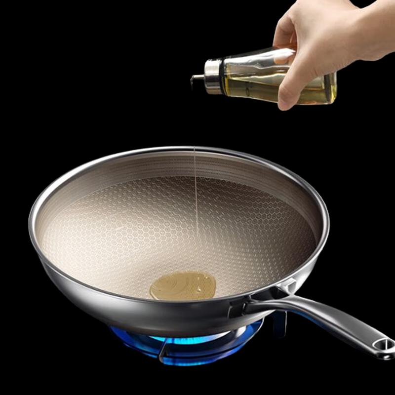 Kangbach 32cm Titanium Honeycomb Wok