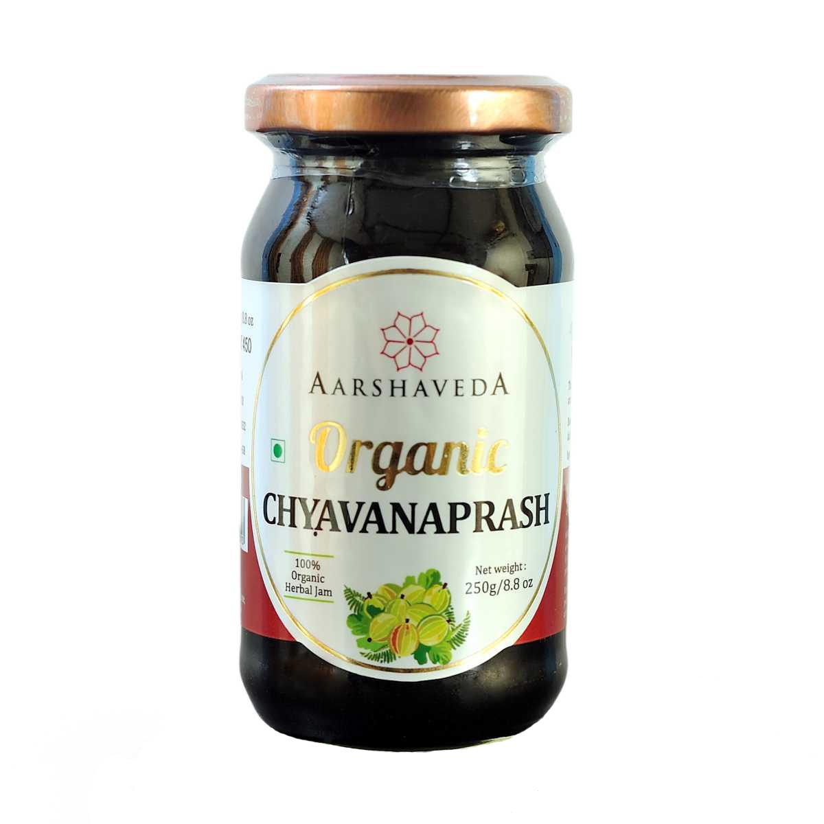 

Чаванпраш з Амлою (250 г), Organic Chyawanprash, Aarshaveda