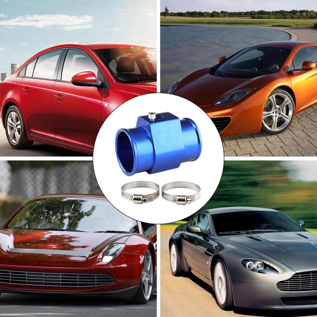 Teplotní tvarovky a tvarovky Měřidlo potrubí - Teplotní termostat Senzor Hadicový adaptér