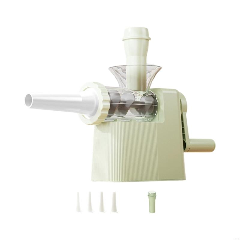 

Plastic Sausage Stuffer Feature Hand Crank and Multiple Nozzles for Easy Homes Sausage Production Stable Operation Design HX6C зелёный