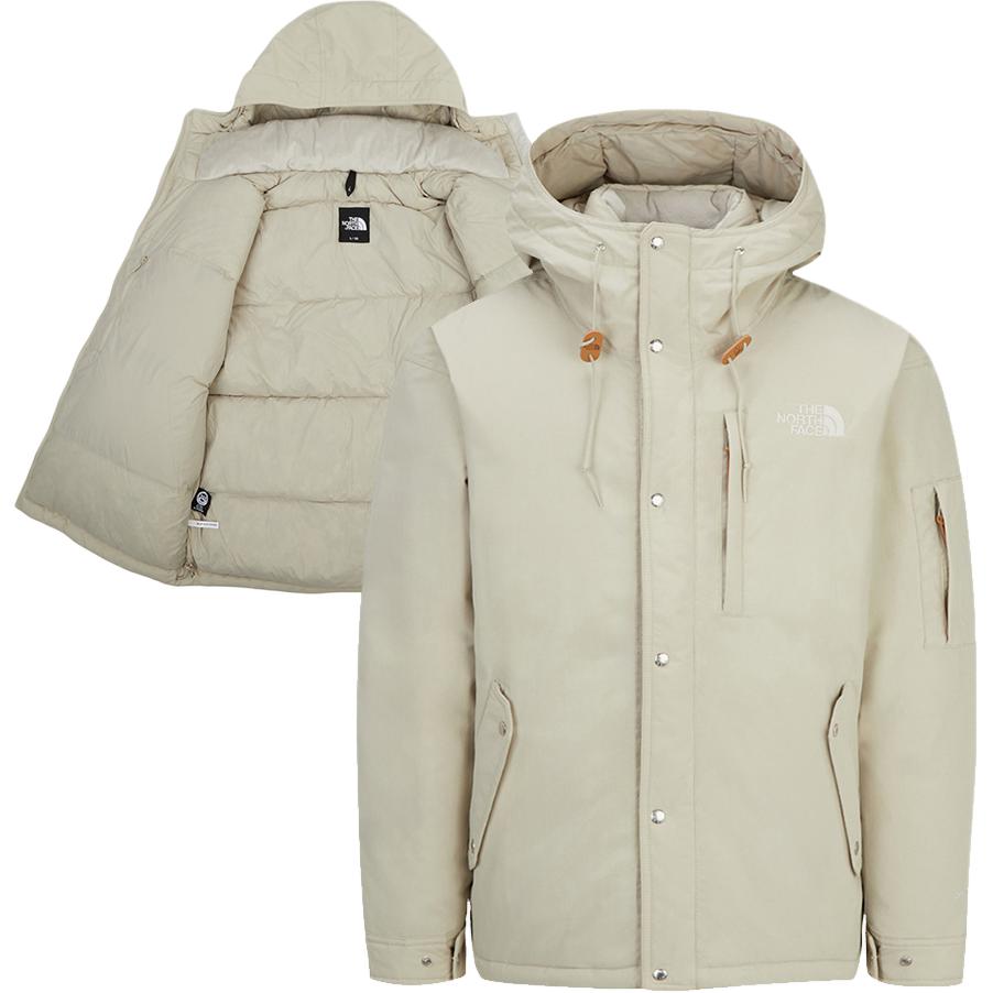 The North Face Dryvent Down Jacket Unisex White NJ1DQ69C