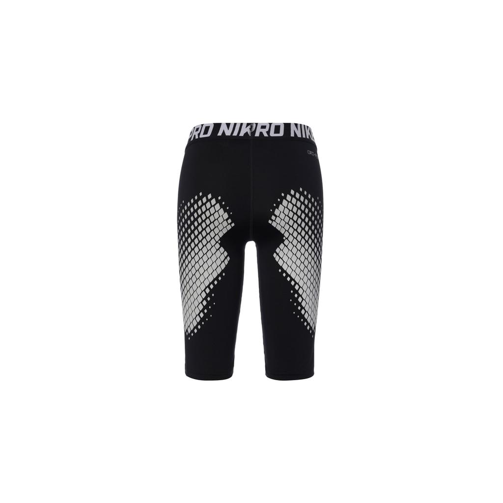 Nike Letter Print Spliced Sports Shorts Men Bottoms Black CT2568-010