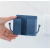 Wall Mobile Phone Holder Plug Phone Charging Stand Remote Control Storage Box Bracket Punch-Free Mounted Organizer Holders