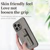 Matte Sheepskin Leather Stand Holder Case for iPhone 15 14 13 12 Pro Max XS MAX XR X 8 7 Plus /Samsung S24 S23 S22 S21 Ultra Plus FE A14 A54 A13 A53