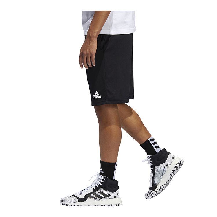 Adidas Quick-Dry Training Shorts Men Bottoms Black FK7183