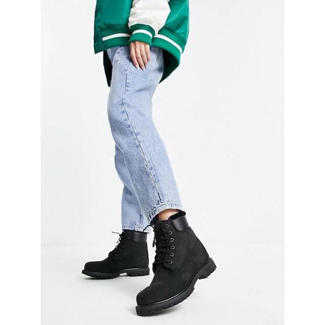 

Черные дубленки Timberland 6in Premium