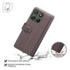 For Motorola Moto G67 Power 5G Case Genuine Split Leather Phone Cover with Wallet Stand