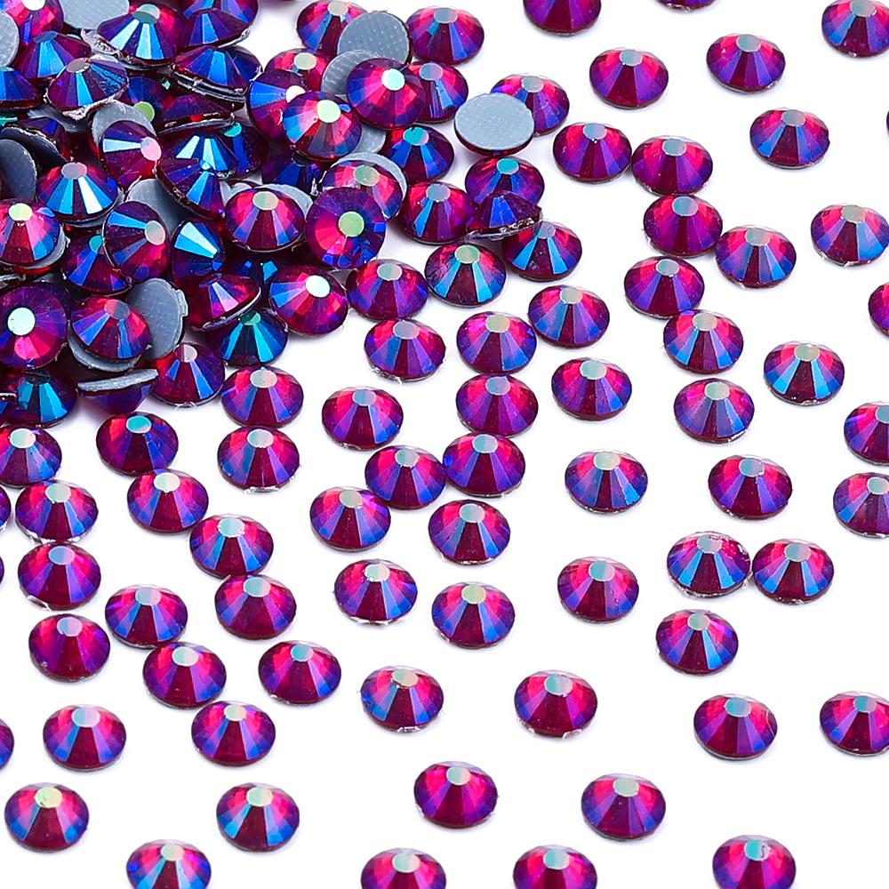 Hotfix Glass Rhinestone Crystal AB Effect High Quality Rhinestones Bulk Crystals Stones Garment Accessories for Clothing
