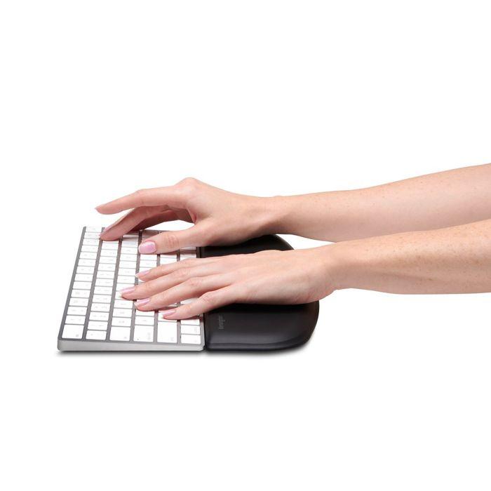Kensington Repose-Poignets ErgoSoft Pour Claviers Compacts Et Fins - Approuvé Par Des Ergonomes - Bords Arrondis,