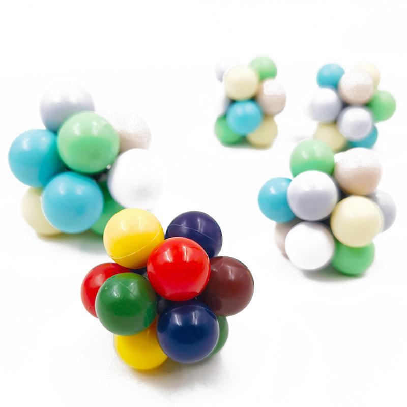 1Pc Variety Bead Decompression Atomic Ball Decompression Toy Molecular Ball  Exotic Toy