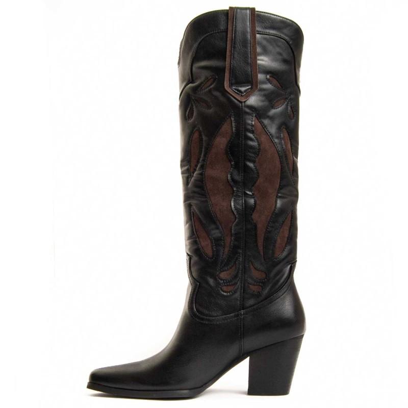 Bota De Tacón Para Mujer.  Montevita  Tejan5  96672