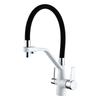 Kitchen Drinking Filtered Water Faucet 360 Degree Rotation Stream Sprayer Nozzle Kitchen Sink Tap Dual Handle Purification Tap