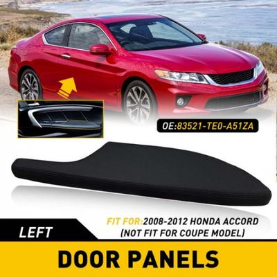 For Accord 2DR Coupe 2008 2009 2010 2012 2011 Door Armrest Black Leather Right
