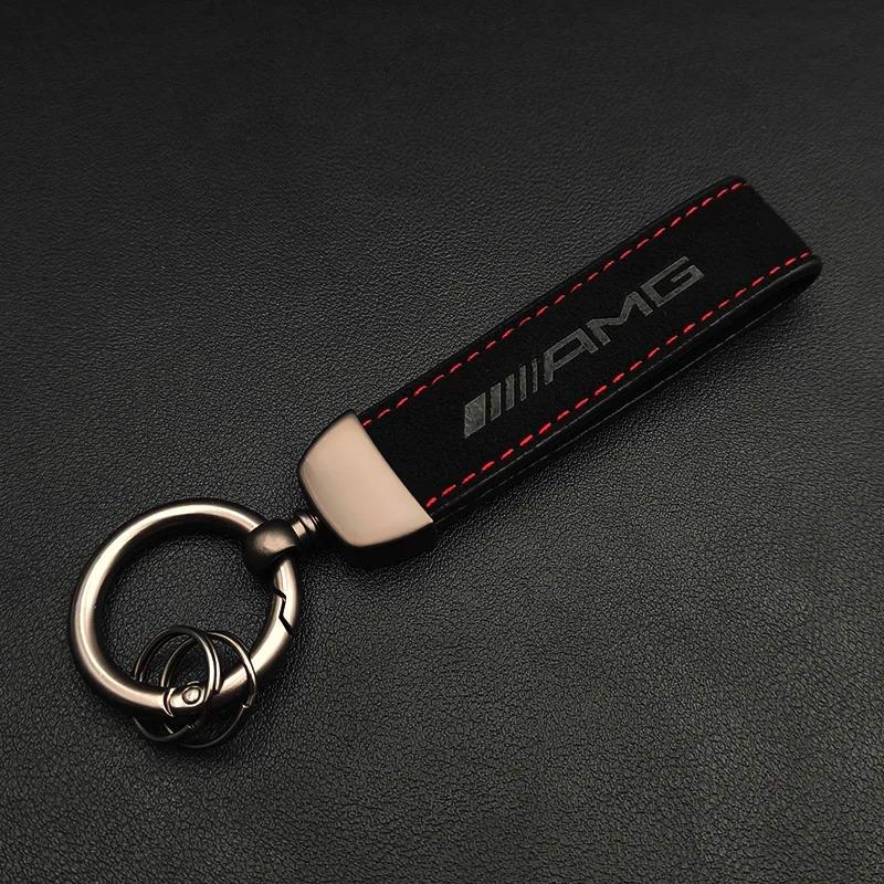 FBK3   2025 Hot New Car Keys Chain Rings Holder KeysChain For Mercedes Benz AMG S320 W164 W205 W204 W168 C180 E320 A200 CLA CLK CLS ML
