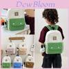 New Cute Children's Kindergarten School Bag Boys And Girls Fun Solid Color Contrast Fashion Backpack Large Capacity Breathable Load Reduction Backpack