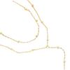 European & American Trendy Geometric Tassel Double-Layer Necklace - Light Luxury High-End Jewelry