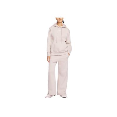 As W Nsw Phnx Flc Hr Pant Wid Fashion Pantaloni Sport Tricotați cu Șnur Confortabili Femei pantaloni IH1012667