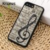 Krajews Colorful musical notes Soft Phone Case Cover For IPhone 18 17 Air 16 15 14 plus 11 12 13 pro max Plus coque Fundas