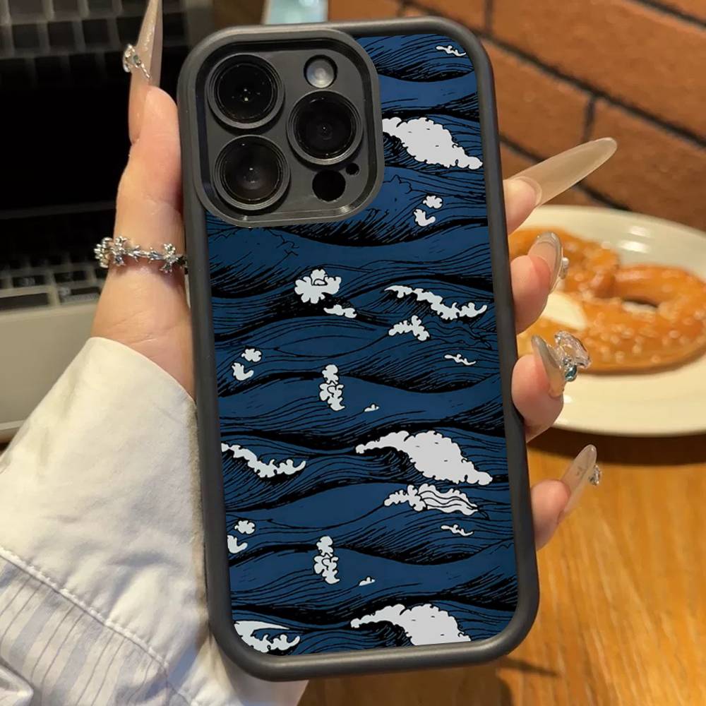 Japan Tokyo Osaka Kanagawa Phone Case For iPhone 17 16 15 14 13 12 11 Pro Plus Max Soft TPU Ladder Lens Protection Soft Cover