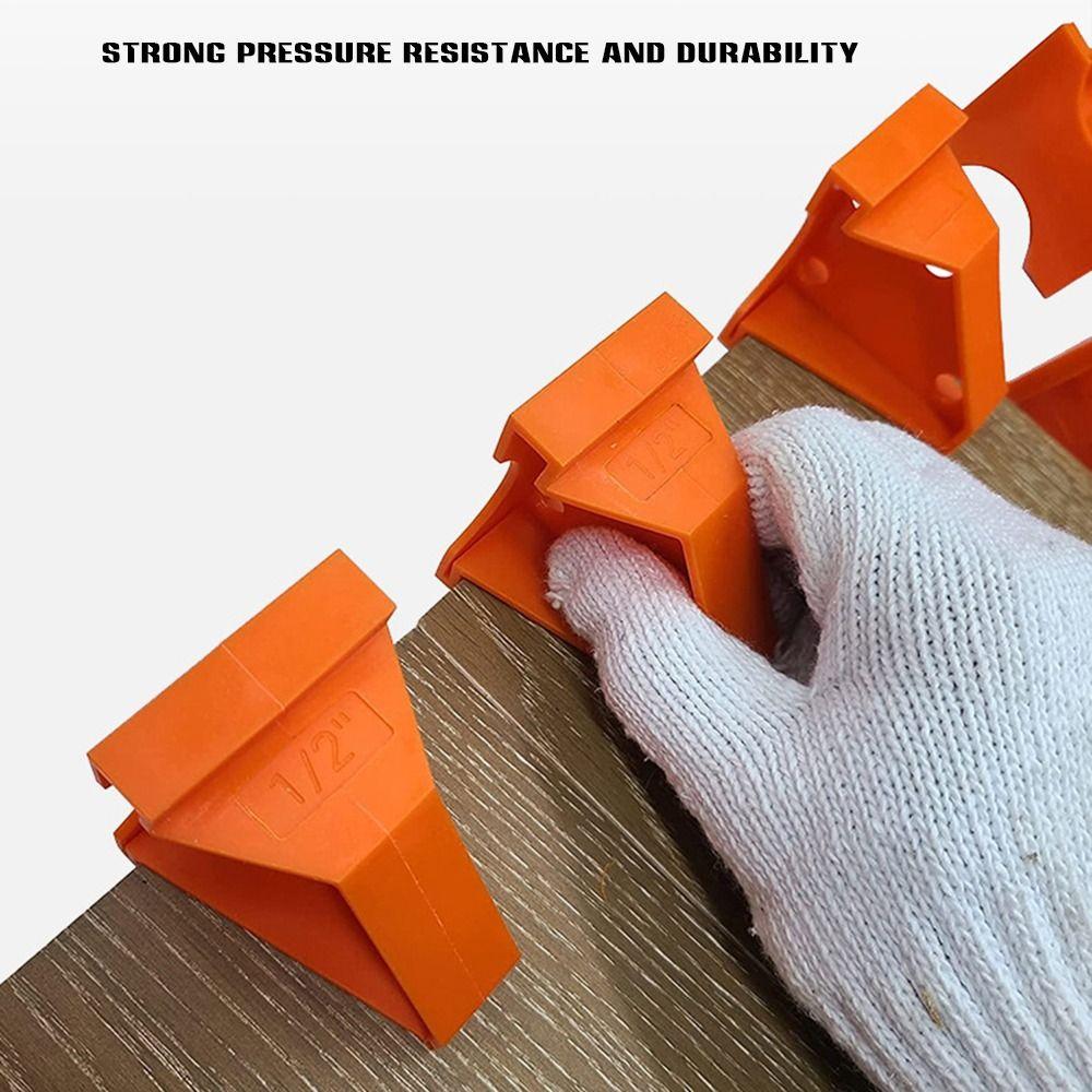 20Pcs Removable Triangle Flooring Spacer Laminate Floor Mounting  Gasket  Construction