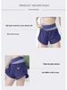 Women's Color Block Two-Piece Yoga Shorts - Nude Feel, Anti-Exposure, Quick-Dry Running Fitness Shorts