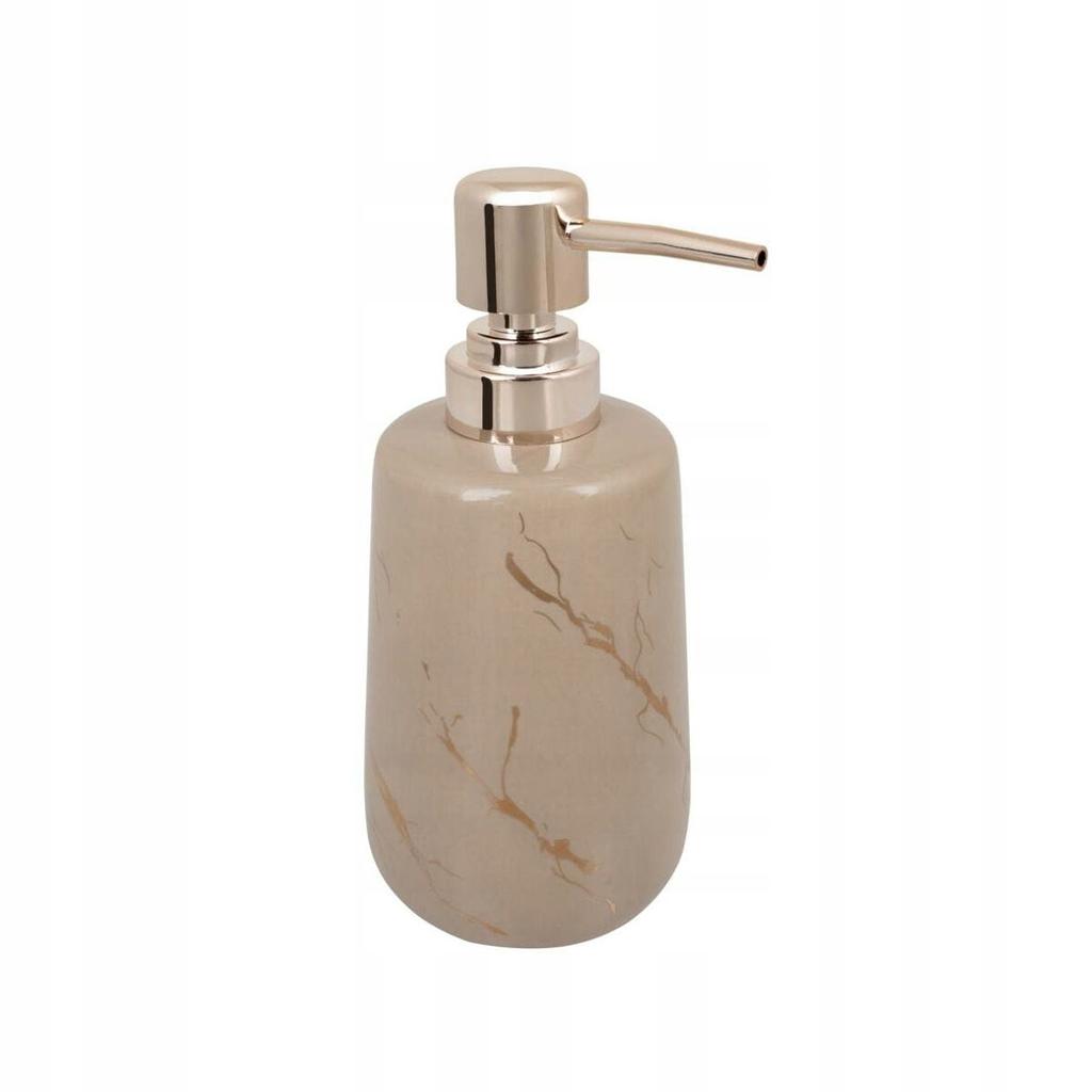 Awd Interior Standing Manual Soap Dispenser 400 Beige, Yellow 1 Pc