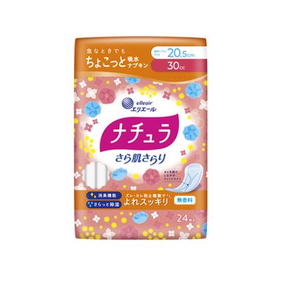 Diojeji Ariel Natural Soft Skin Soft Clean Water Absorbing Napkin 20.5cm 30cc 24 Sheets