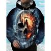 Herren Herbst und Winter 3D-Druck Kapuzenmode Vielseitig Trend Atmungsaktiv Lässige Hoodies & Sweatshirts (Herren)