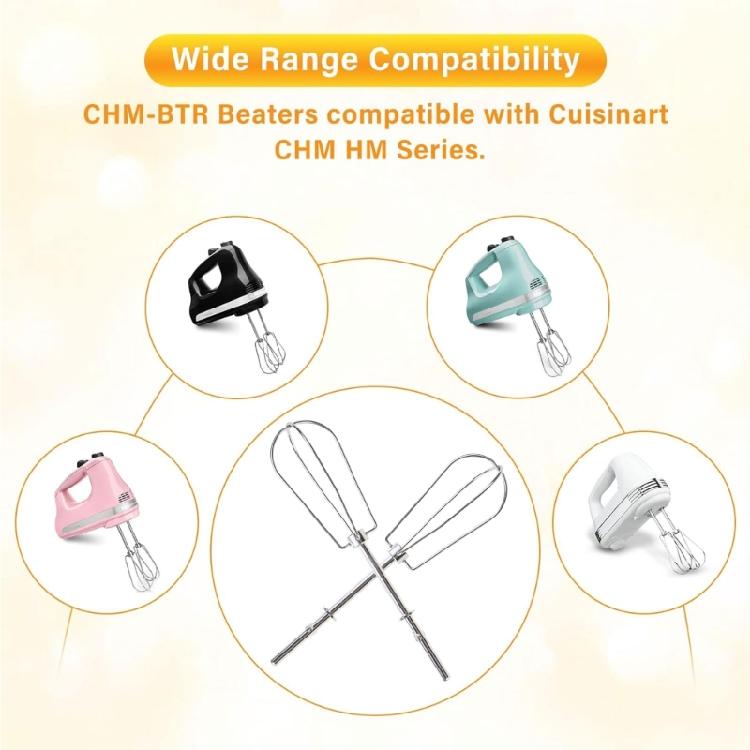 Stainless Steel Eggs Beaters Heads Milk Frother Heads Handheld Eggs Whisker Part