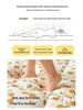 2025 A-Class Cloud Cotton Print Soft Mattress Pad & Quilt