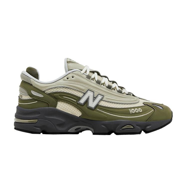 

New Balance 1000 Dark Olivine Unisex Sneakers Green Sea-Salt M1000MEO 45
