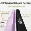 Solid Color Liquid Silicone Case Cover For iPhone 16 Pro Max 16Pro Soft Active Touch Camera Button Cases