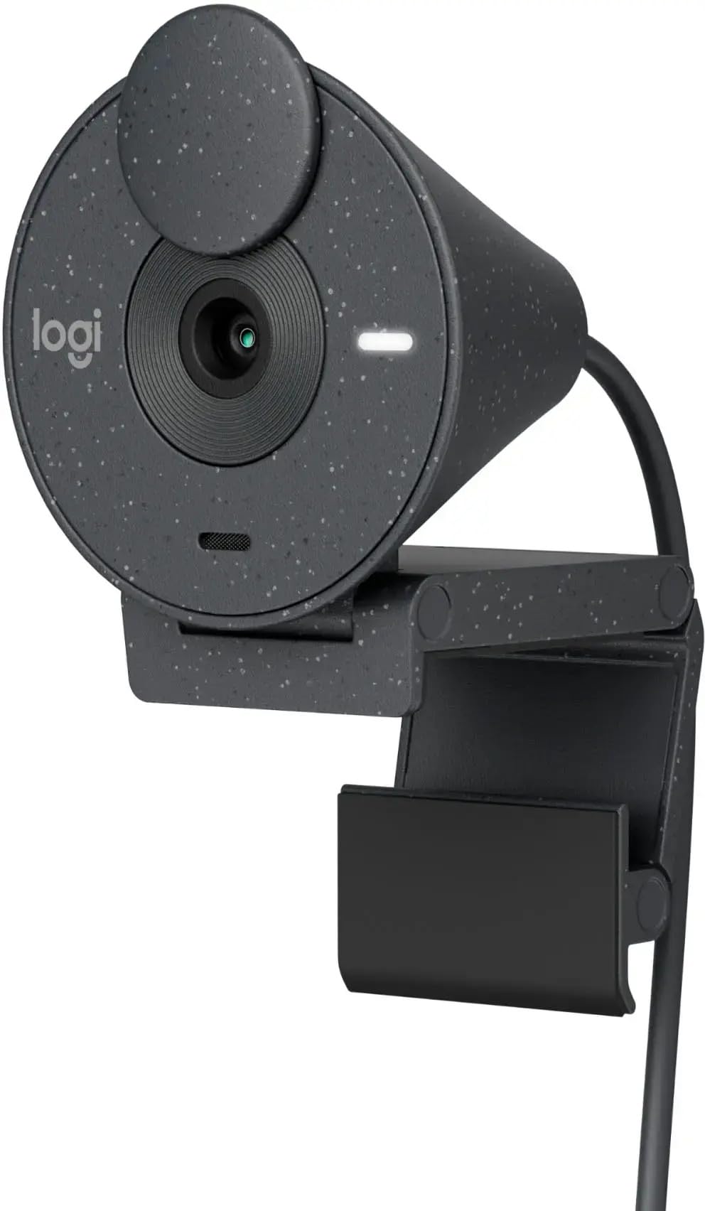 

Logitech Brio 300 1920x1080p USB-C Webcam with Privacy Shutter and Auto Light Compensation - Graphite (Renewed)