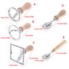 5styles Pasta Hand-Cutting Machine Embossed Dumpling Embossing Cake Gadget