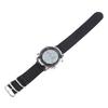 Men Digital Sports Watch Rainproof Alarm Countdown Dual Time Zone Nylon Strap Digital Watch with Stopwatch for Outdoor